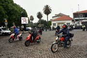 Destaque - Cangalhos D´Idanha passeiam de moto pelo concelho