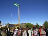Destaque - Agrupamento hasteia Bandeira Verde do Eco-Escolas